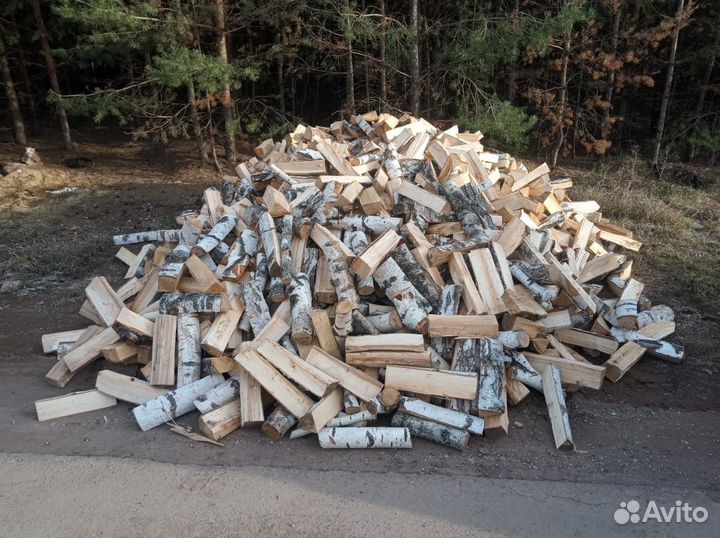 Дрова колотые