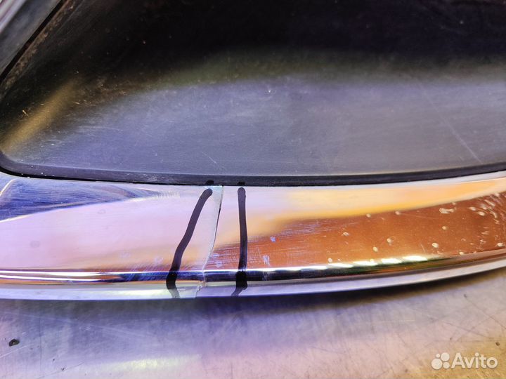 Декоративная накладка бампера задняя левая Chery