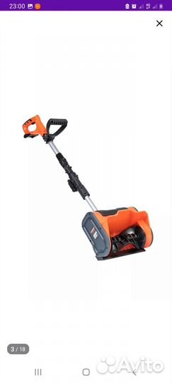 Снегоуборщик аккумуляторный patriot