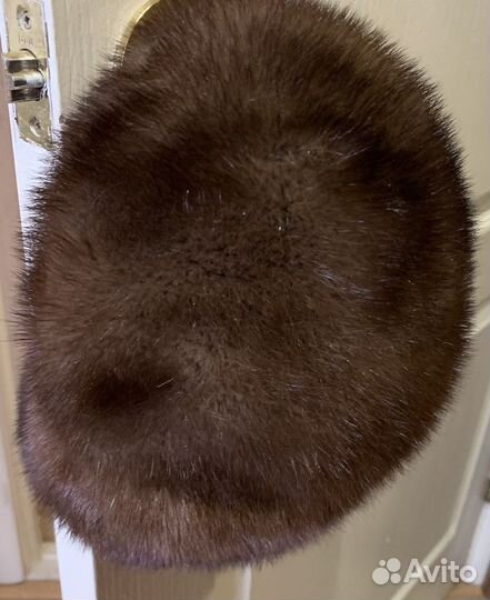 Берет женский норковый