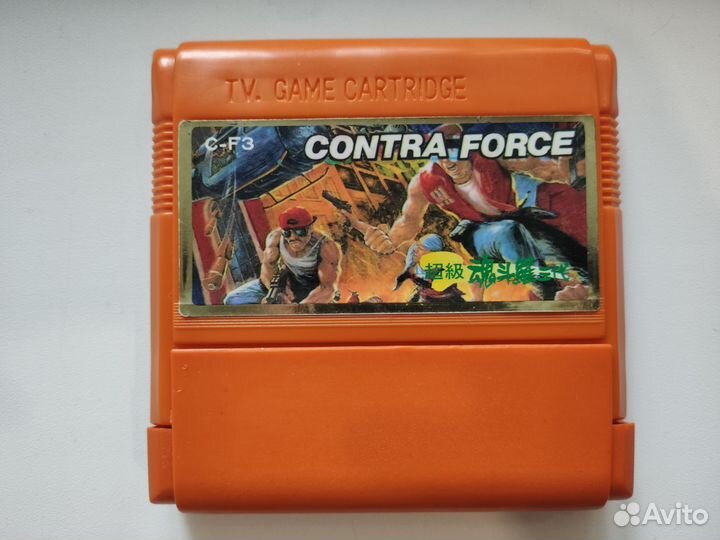 Contra Force картридж Dendy денди 90е
