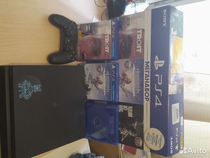 Игровая приставка sony ps4 slim 1000gb