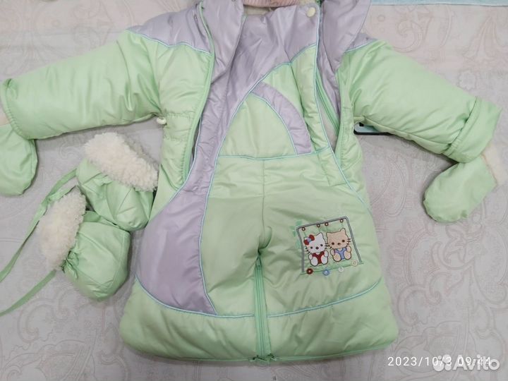 Комбинезон трансформер(зима-весна), 80 размер