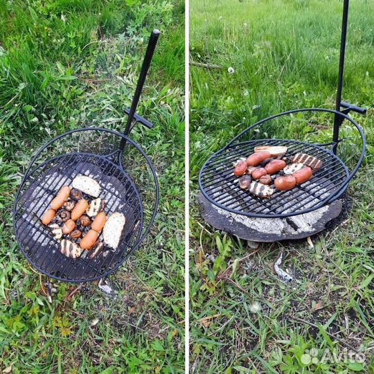 Решетка для гриля, для пикника, мангал, барбекю