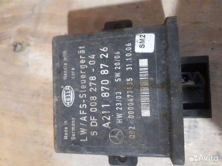 Блок управления фар A211 820 99 85 мерседес 211