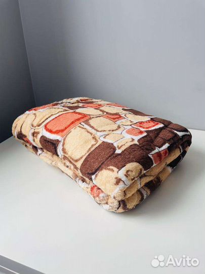 Новый махровый плед 180 на 200 см