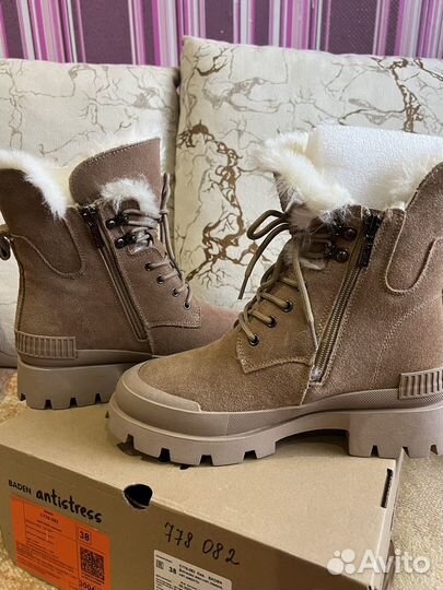 Ботинки женские зимние 38 размера натуральные