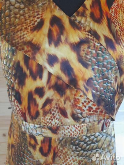 Платье макси Hauber натуральный шелк 46 р