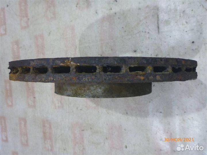 Диск тормозной передний Renault Duster HSA K4M