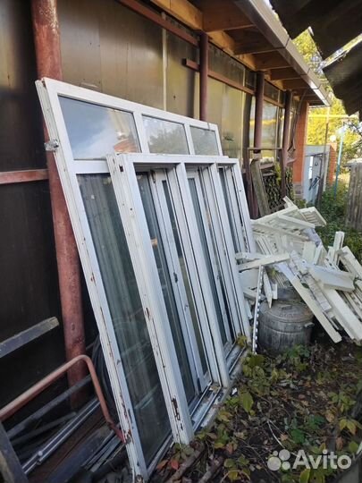 Окно пластиковое пвх бу