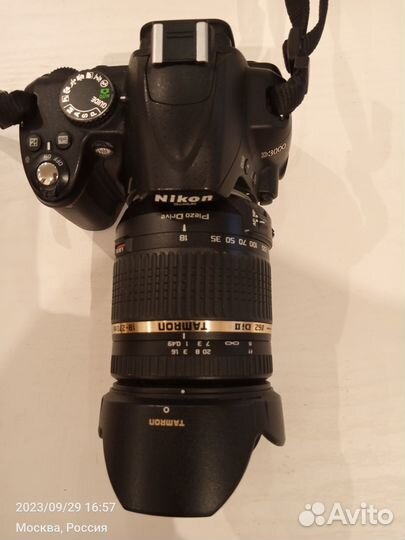 Зеркальный фотоаппарат Nikon D-3000