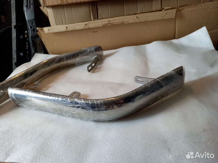 Защита заднего бампера infiniti jx