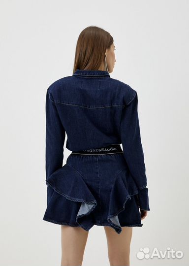 Джинсовое платье