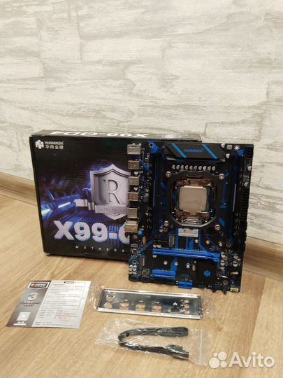 Комплект Huananzhi X99-QD4, Xeon 2660v3, 16 Gb