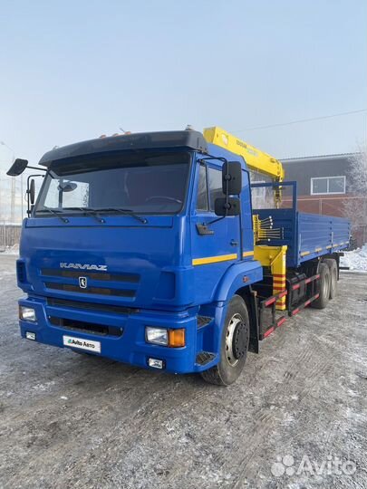 КАМАЗ 65117 с КМУ, 2013