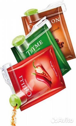 Новая упаковка крышек-дозаторов, Tescoma