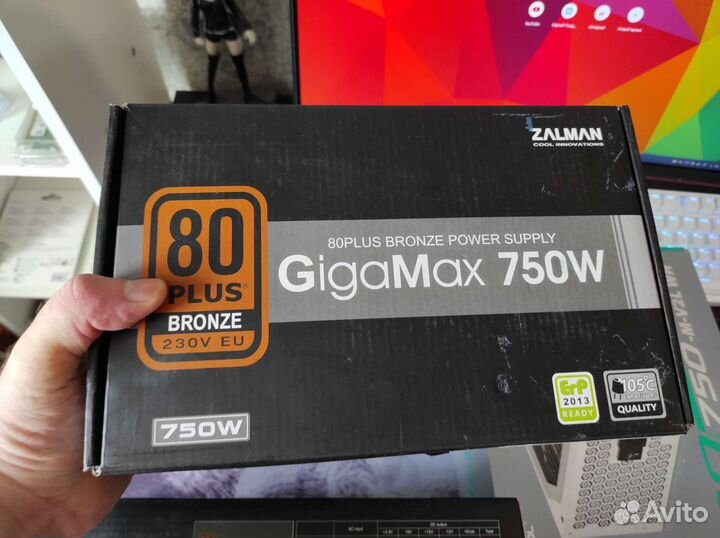 Блоки питания 750W (Bronze/gold)