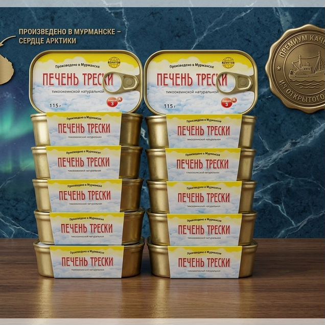Печень трески клаб