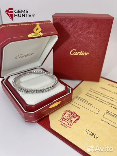 Браслет cartier clash белое золото