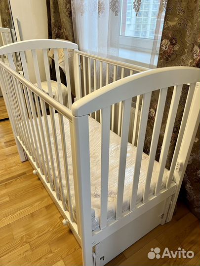 Детская кровать матрамом