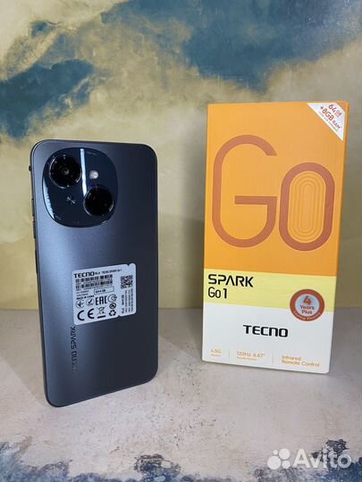 TECNO Spark Go 1, 4/64 ГБ