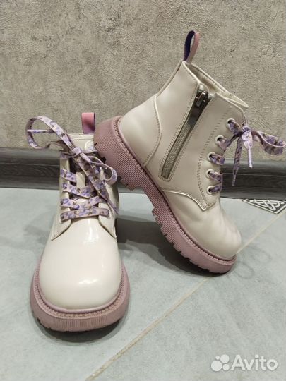 Ботинки демисезонные для девочки 29 размер