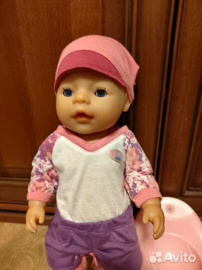 Кукла, писающий пупс и Мотоцикл Baby Born