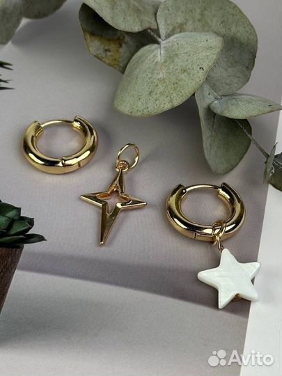 Серьги трансформеры