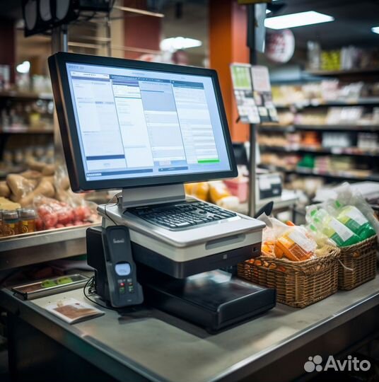 Касса для магазина готовый комплект под ключ
