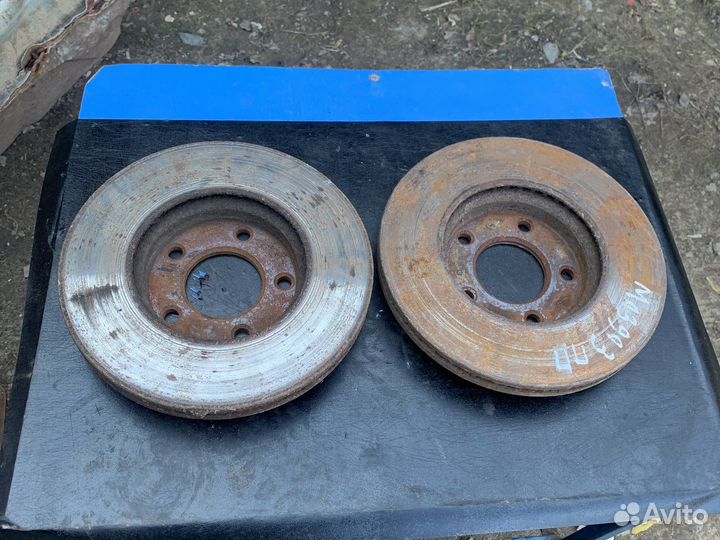 Тормозной диск передний mazda 3 bk