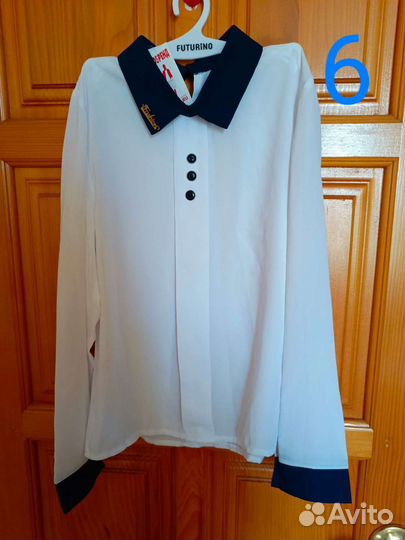 Школьные блузки 134-140