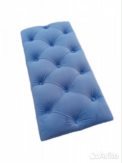 Мягкая сидушка в каретной стяжке