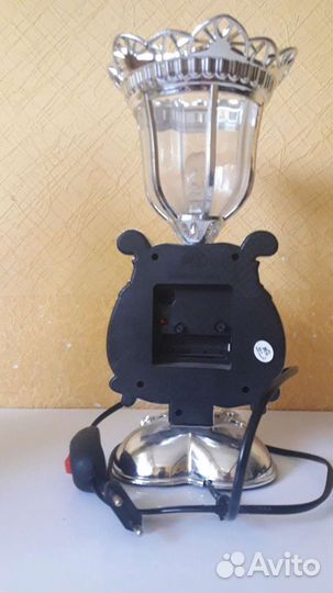 Светильник с часами