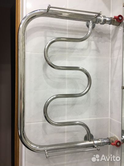 Полотенцесушитель водяной из нержавеющей стали