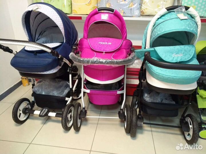 Новые Коляски 2в1 в ассортименте