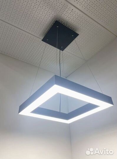 Светильник профильный угловой