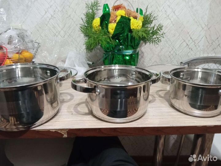 Кастрюля из нержавейки