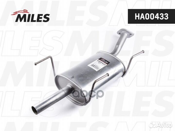 Глушитель Nissan Almera (седан) 1 5-1 8 ha00433
