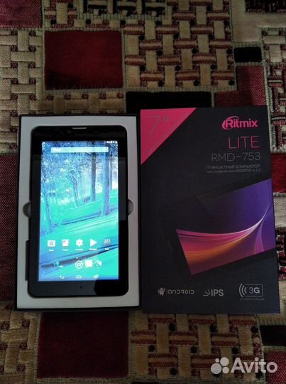 Планшет Ritmix RMD-753