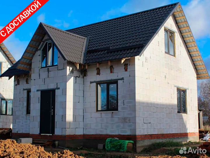 Блок газобетонный стеновой