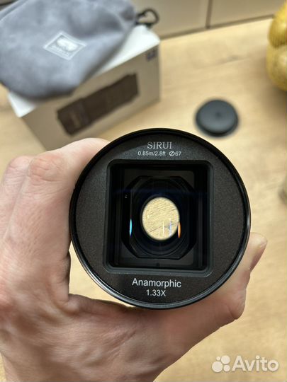 Объектив sirui anamorphic 50mm f1.8