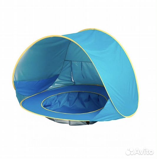 Детская водонепр.пляжная палатка с бассейном оптом