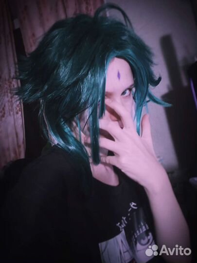 Парик Сяо из Genshin Impact