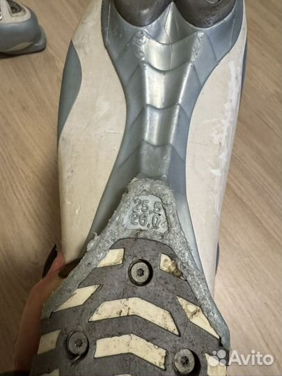 Горные лыжи 166 atomic с ботинками 39