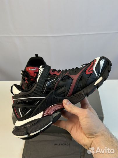 Balenciaga Track2 Red/Black 9.5US