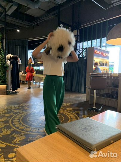 Брюки палаццо летние 42