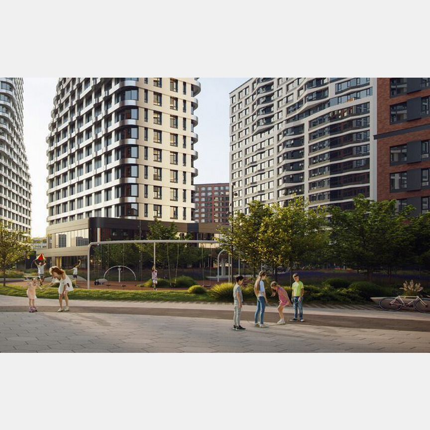 3-к. квартира, 90,7 м², 6/27 эт.