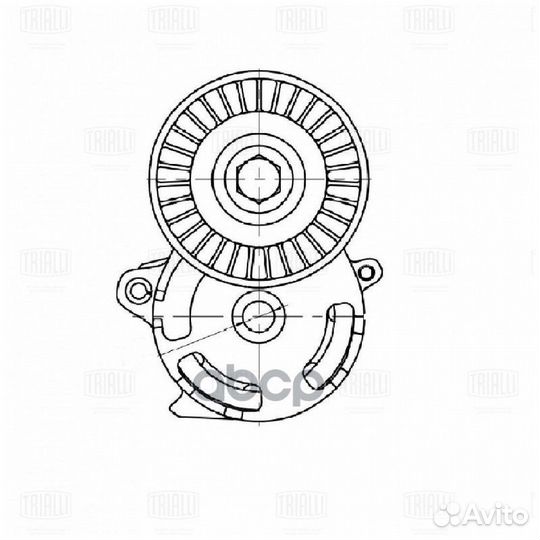 Ролик ремня приводного subaru XV 12- 1.6I/2.0I
