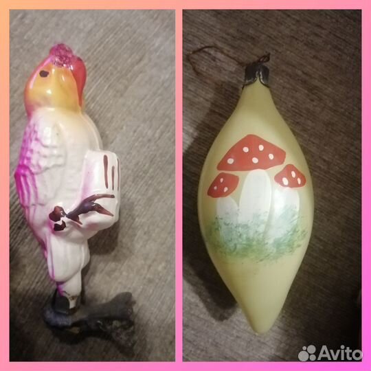 Елочные игрушки СССР