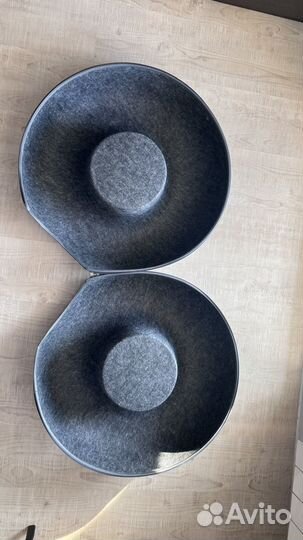 Двойная лежанка для кошек и собак мелких пород